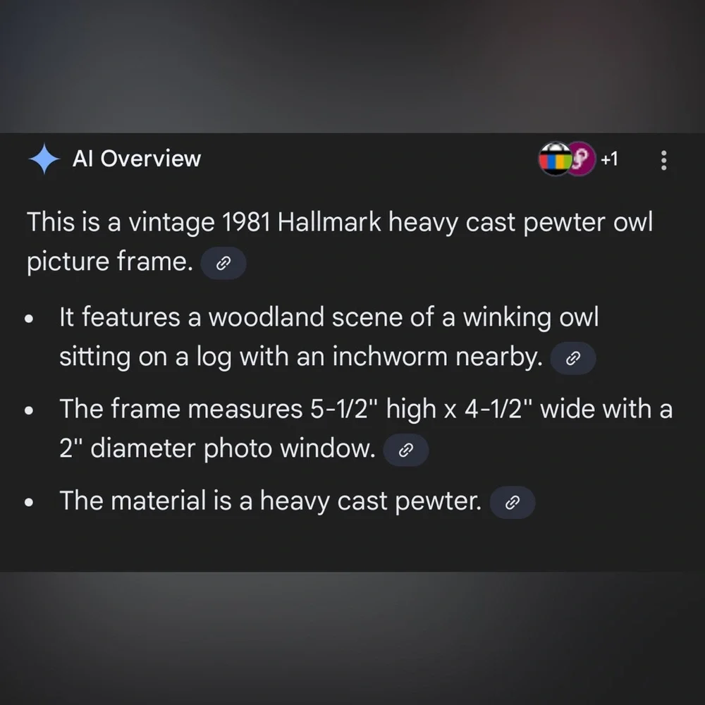 Hallmark vintage winking